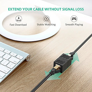 UGREEN 5Pack Connettore Cavo di Rete Cat6 8P8C Keystone Rj45 Modulo Nero - Ilgrandebazar