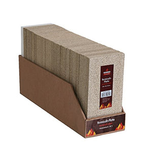 Kamino-Flam 333322 Pannello in Vermiculite per Camino, Beige, 250 x 124 x 20... - Ilgrandebazar