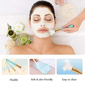 Terresa Pennello Maschera Viso, 4Pcs 4er Pack Gesichtsmaske Pinsel