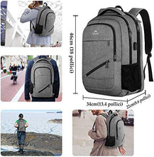 Carica l&#39;immagine nel visualizzatore di Gallery, MATEIN Zaino Viaggio per PC Portatile,Zaino Porta con Caricatore...