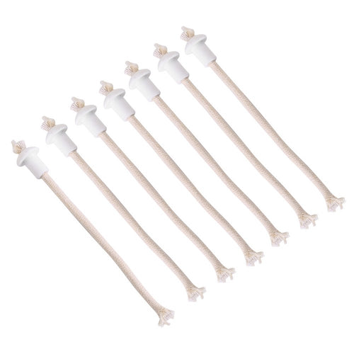 7pcs Stoppini di Candela in Cotone con Torcia Ad Alcool Base In... - Ilgrandebazar