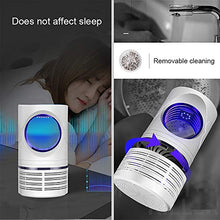 Carica l&#39;immagine nel visualizzatore di Gallery, Bcamelys Lampada Antizanzare, Zanzariera Elettrica 5w Anti Zanzare USB Bianca