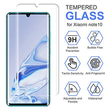 Carica l'immagine nel visualizzatore di Gallery, YIEASY 2 Pezzi Vetro Temperato per Xiaomi Mi Note 10/Note 10 Pro
