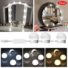 Carica l&#39;immagine nel visualizzatore di Gallery, Luci da Specchio per Trucco,Luci LED Stile Hollywood con 3 Modalità Il nuovo