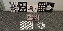 Carica l&#39;immagine nel visualizzatore di Gallery, Bebedou Carte d&#39;Arte Bambino * 7 ad Alto Contrasto in Bianco e Nero - Ilgrandebazar