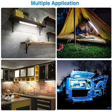 Carica l'immagine nel visualizzatore di Gallery, Luci Interne 12V LED Strip Lights 108 LEDs Bar Lampada Illuminazione 72LED
