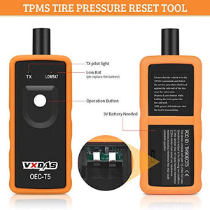 VXDAS EL50448, auto pressione dei pneumatici controllo sensore EL 50448-GM