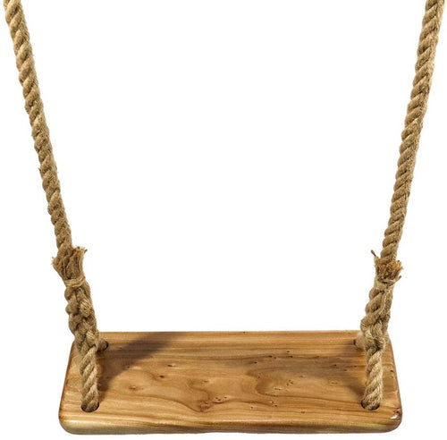 ValueHall Altalena in Legno da Giardino per Bambini e Adulti Interna ed Esterna con Corda Regolabile Altalena Legno V7110C (con Cinture di Collegamento)
