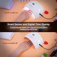 Carica l&#39;immagine nel visualizzatore di Gallery, SUNUV Lampada Unghie UV LED da 36W per Manicure/Pedicure con Automatico... - Ilgrandebazar