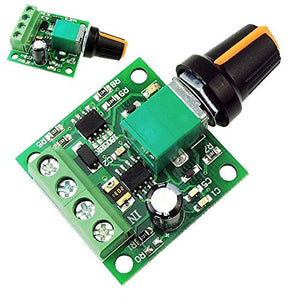SODIAL 1.8v 3v 5v 6v 7.2v 12v 2A 30W Regolatore di velocita' del motore CC...