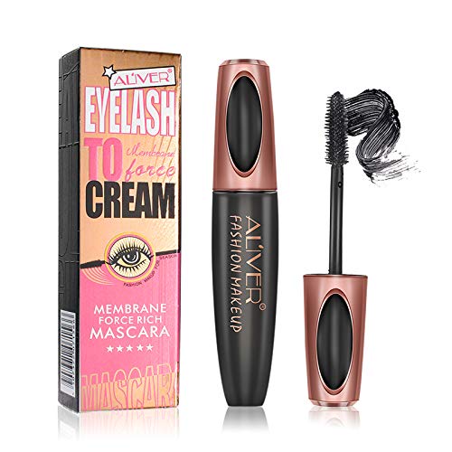 4D Silk Fiber Eyelash Mascara, Impermeabile A Lunga Durata Di Estensione...