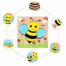 Carica l'immagine nel visualizzatore di Gallery, Afufu Puzzle in Legno, Giochi Bambini 1 2 3 4 Anni, Animali Da Fattoria