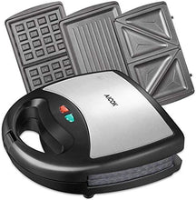 Carica l&#39;immagine nel visualizzatore di Gallery, Tostiera, AICOK 800W 3 in1 Waffles Piastra in Acciaio 240*230*95mm - Ilgrandebazar