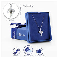 Carica l&#39;immagine nel visualizzatore di Gallery, Collana Donna, J.Rosée&quot;Leggero Lusso&quot; Argento 925 con 5A Zirconi Gioielli... - Ilgrandebazar