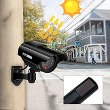 Carica l&#39;immagine nel visualizzatore di Gallery, AlfaView Telecamera Finta di sorveglianza fittizia Schwarz 1x Pack