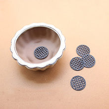 Carica l&#39;immagine nel visualizzatore di Gallery, GreeStore 50 pz Flower pot maglia Pad, giardino, guarnizione 4,5 cm, Nero - Ilgrandebazar