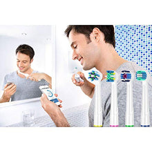 Carica l&#39;immagine nel visualizzatore di Gallery, Qlebao testine oral b compatibile con Braun b ricambi spazzolini...