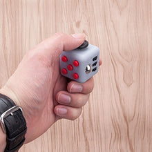 Carica l&#39;immagine nel visualizzatore di Gallery, FIDGETARIAN Fidget Cube Blu Mimetico Grigio - Ilgrandebazar