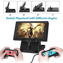 Carica l&#39;immagine nel visualizzatore di Gallery, HEYSTOP Kit Accessori 12 in 1 per Nintendo Switch, Include Custodia 12 1