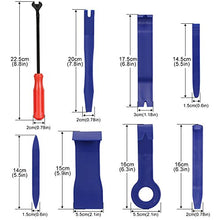 Carica l&#39;immagine nel visualizzatore di Gallery, AGPTEK 8pcs Strumento di Rimozione Auto Kit Utensile Smontaggio per Blu - Ilgrandebazar