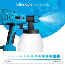 Carica l'immagine nel visualizzatore di Gallery, Pistola a Spruzzo Tilswall, Spruzzatore Elettrica 550W, 3 Ugelli, 1300 ml...
