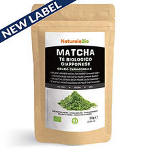 Carica l'immagine nel visualizzatore di Gallery, Tè Verde Matcha Biologico in Polvere [ GRADO CERIMONIALE ] Ricarica da 30 g