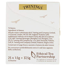 Carica l&#39;immagine nel visualizzatore di Gallery, Twinings Pure White Tea 25 Filtri