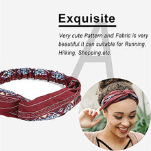 Carica l'immagine nel visualizzatore di Gallery, Viccess 24 Pezzi Fasce Capelli Vintage Fascia Donna Turbante Fasce...
