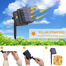 Carica l&#39;immagine nel visualizzatore di Gallery, Catena Luminosa Esterno Solare,Hepside 24M 240 LED lucine Solari da esterno...