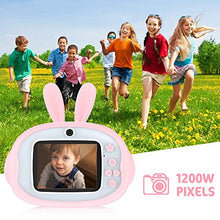 Carica l'immagine nel visualizzatore di Gallery, ZXHT Macchina Fotografica per Bambini con 32GB Carta TF Inclusa, 2.4 Pollici...