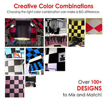 Carica l&#39;immagine nel visualizzatore di Gallery, Super Dash (12 Pezzo) di 25 X 25 X 5 cm Pollici Cuneo 25 X 25 X 5 cm, NERO - Ilgrandebazar