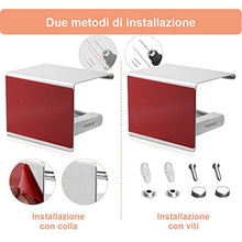 Carica l&#39;immagine nel visualizzatore di Gallery, Yissvic Porta Carta Igienica Portarotolo Acciaio Inox 304 Installazione...