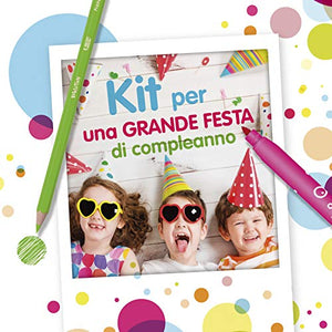 BIC 945770 - Kids Colouring Box Kit Anniversario, 12 Matite per Colorare, 12...