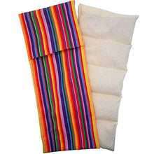Carica l&#39;immagine nel visualizzatore di Gallery, Cuscino termico &quot;ARCOBALENO&quot; - con coperchio lavabile - 50 x 20 cm (XL) -... - Ilgrandebazar