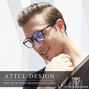 ATTCL Occhiali luce blu bloccanti per il blocco della cefalea UV Anti Nero - Ilgrandebazar