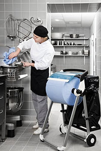 Tork 128407 Carta per asciugatura industriale Universal, 1 x 340 m, Blu - Ilgrandebazar