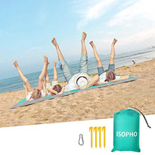 Carica l&#39;immagine nel visualizzatore di Gallery, ISOPHO Coperta da Spiaggia Picnic Verde(210*200)