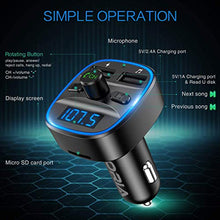Carica l'immagine nel visualizzatore di Gallery, Trasmettitore FM Bluetooth, per Auto Radio Adattatori black