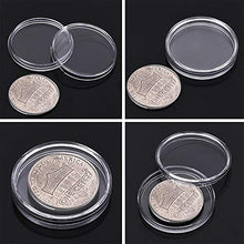 Carica l&#39;immagine nel visualizzatore di Gallery, Gobesty Moneta Capsule, 100 pezzi Capsule per monete Contenitore monete... - Ilgrandebazar