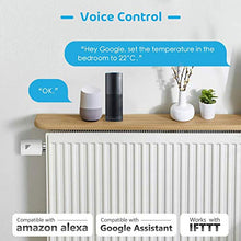 Carica l&#39;immagine nel visualizzatore di Gallery, Singola Valvola Termostatica Intelligente Termostato Smart WiFi...