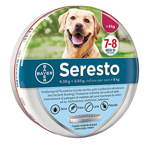 Seresto Collare Cani Medio/Grande > 8 kg, 70 cm