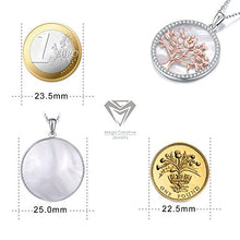Carica l&#39;immagine nel visualizzatore di Gallery, MEGA CREATIVE JEWELRY Collana da Donna Albero Della Vita Oro Rosa Madreperla - Ilgrandebazar