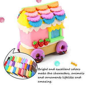 GOODJING Modeling Clay 36 Color Plasticine Air Dry Clay, 36 Pack Ultra Light... - Ilgrandebazar