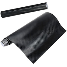Carica l'immagine nel visualizzatore di Gallery, Anpro 2 Rotoli Pellicola Adesiva 3D Carbonio/Rivestimento Adesivo Adesiva Nero per Auto/Car Stickers/Wrapping Auto e Moto/Fai da te/1520mm x 300mm