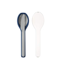 Carica l&#39;immagine nel visualizzatore di Gallery, Mepal Ellipse, Nordic Denim - Set di 3 19.5  x  5.1  x  2.3 cm, - Ilgrandebazar