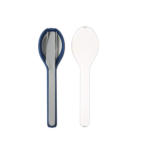 Mepal Ellipse, Nordic Denim - Set di 3 19.5  x  5.1  x  2.3 cm, - Ilgrandebazar