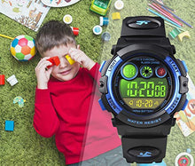 Carica l&#39;immagine nel visualizzatore di Gallery, Orologio da bambini per ragazzi, orologio polso impermeabile 5 ATM con... - Ilgrandebazar