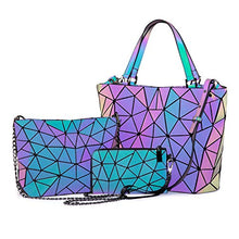 Carica l&#39;immagine nel visualizzatore di Gallery, LOVEVOOK Borsa Donna, Tracolla Borsetta Multifunzione Sacchetto 3 Sets