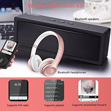 Carica l&#39;immagine nel visualizzatore di Gallery, AGPTEK Bluetooth 4.0 Lettore Mp3 8GB C3B Player di Metallo con Nero MC3