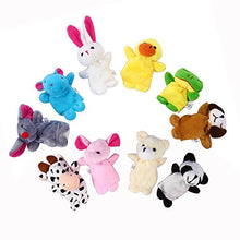 Carica l&#39;immagine nel visualizzatore di Gallery, Binnan Burattini a Dito Marionette Dita in Velluto Finger Puppets con 10... - Ilgrandebazar